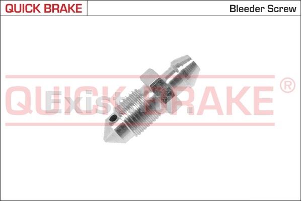 Штуцер (M10x1/11x30) прокачной тормозного механизма Ducato RUS 244/250/Boxer/Jumper 02-/06- OJD QUICK BRAKE 0039