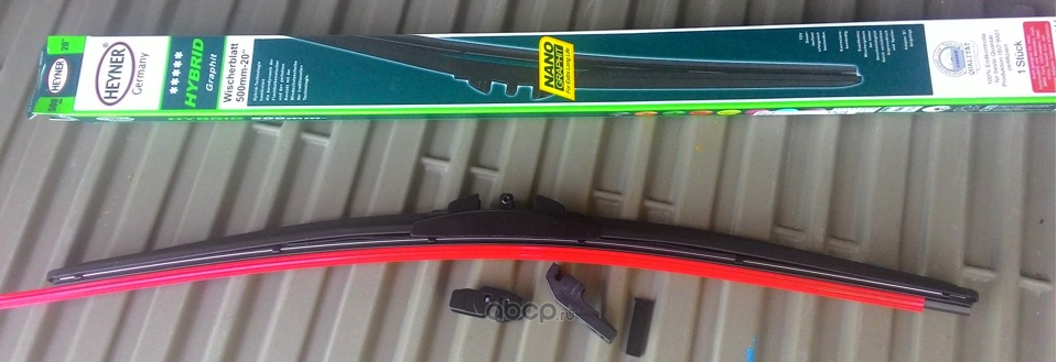 Щетка стеклоочистителя гибридная 500мм ВАЗ-2110, 2123 ГАЗ-3302, 2217 HEYNER 030000
