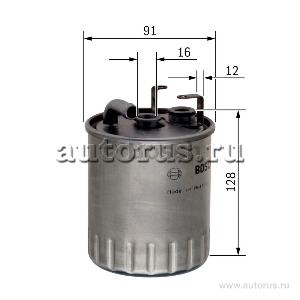 Фильтр топливный MB Sprinter/Vito 2.1CDi-2.7CDi 99> BOSCH 0450905930