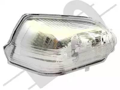 Фонарь указателя поворота левый (без лампы/прозрачный/тип лампы WY5W) MB Sprinter/VW Crafter 2006- LORO 05434001