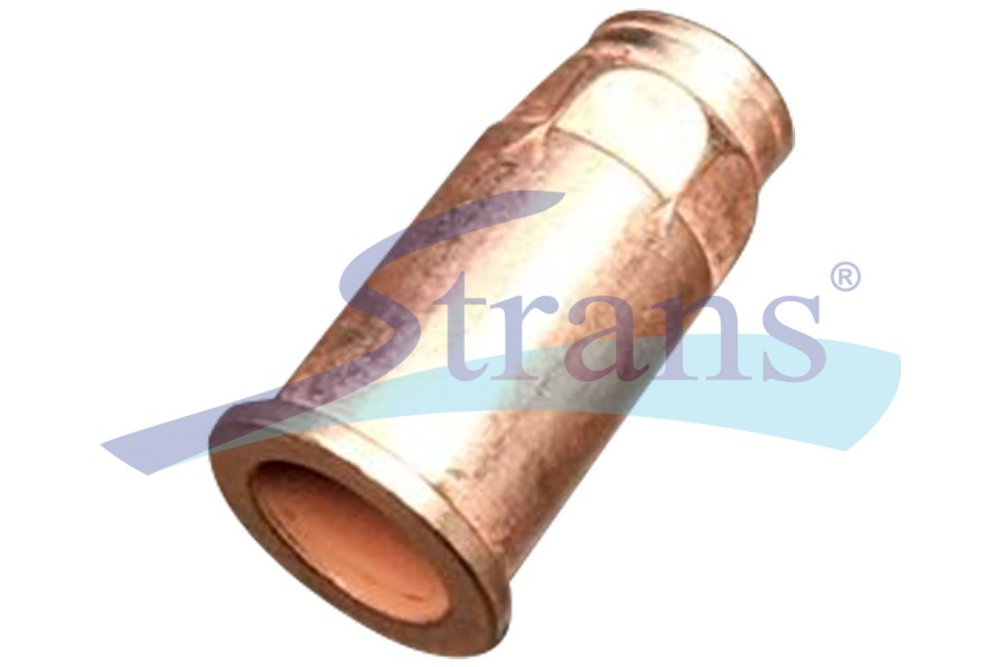 Гайка выпускного коллектора (M8x27) длинная с буртом, медная VW Crafter 2.5D/AUDI A4 [B7] 2005-2007 VAG 057131529G