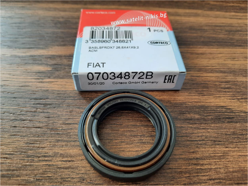 Сальник первичного вала Jumper/Boxer 2.2/Ducato 2.3 CORTECO 07034872B