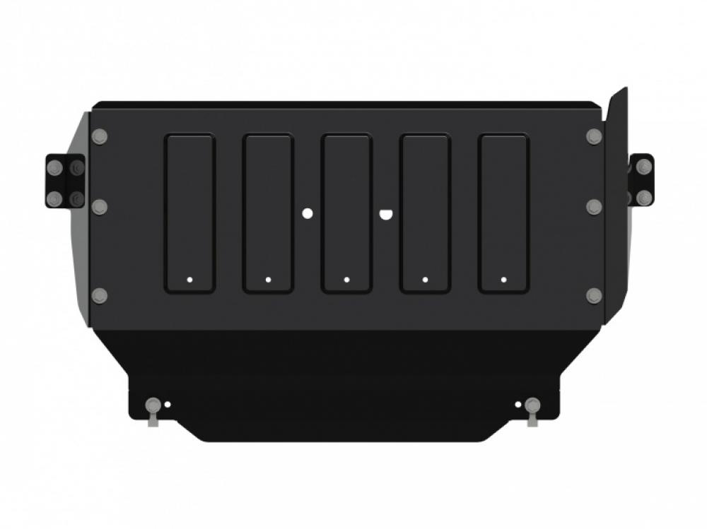 Защита картера двигателя и КПП Transit V-2,2 TD MT (зад. привод) 2014- (Сталь 3мм) SHERIFF 082773