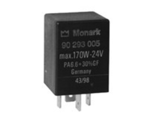 Реле поворота  (4 полюса) 24V 170W Мercedes MONARK 090293005