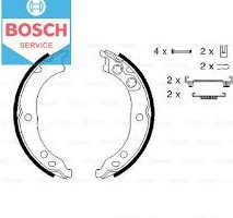 Колодки ручного тормоза барабанные R16 Ducato 244 BOSCH 0986487712