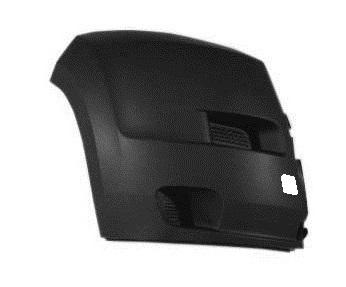 Бампер передний правый черный без отверстия под птф Jumper 3/Boxer3/Ducato (250) POLIPLAST 10011114