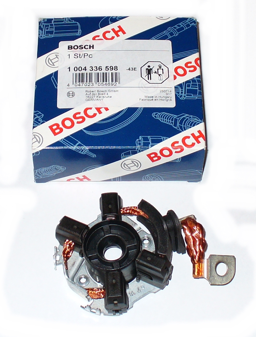 Щёткодержатель стартера Transit 11-/MB 204/211/Fiat 2.3 BOSCH 1004336598