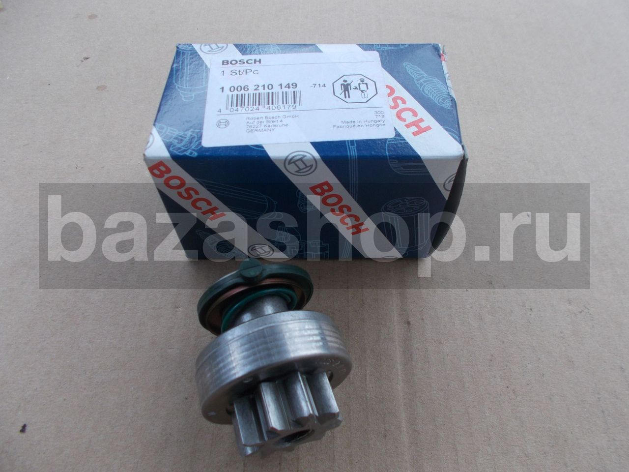 Бендикс стартера 2,3 Ducato (Елабуга) 94>/Daily 06> BOSCH 1006210149