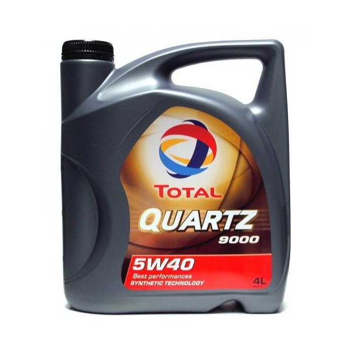 Масло моторное 4L 5W40 QUARTZ 9000  TOTAL 10210501