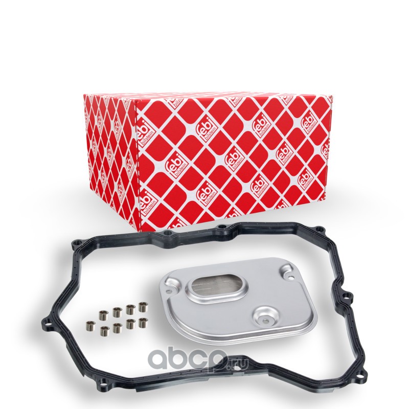 Фильтр АКПП с прокладкой Audi Q3 1.4/2.0TFSI 11-18/VW Passat all 05-10/Tiguan I 2.0TDI FEBI 106108