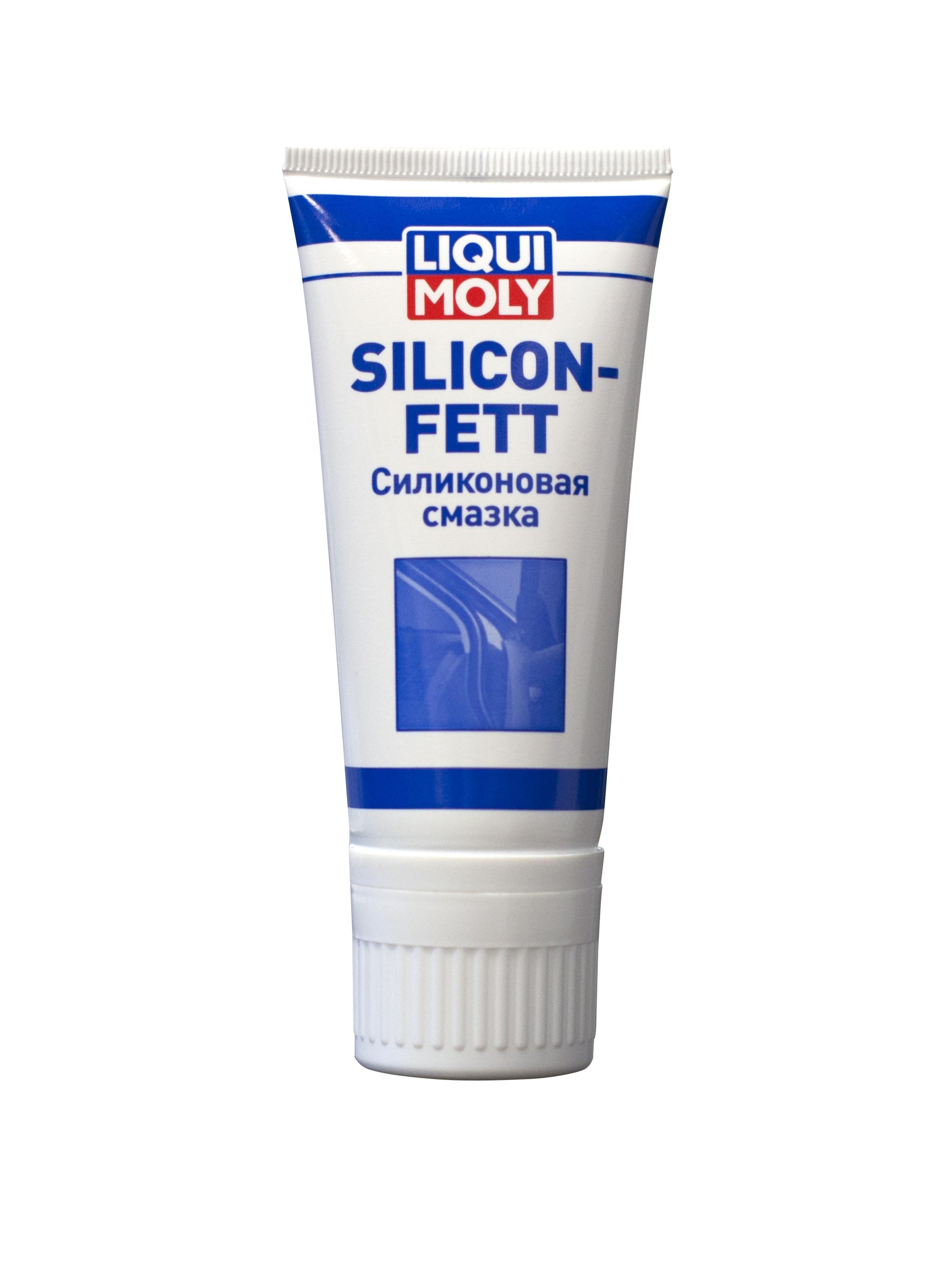 Смазка силиконовая Silicon-Fett 50мл LIQUI MOLY 7655