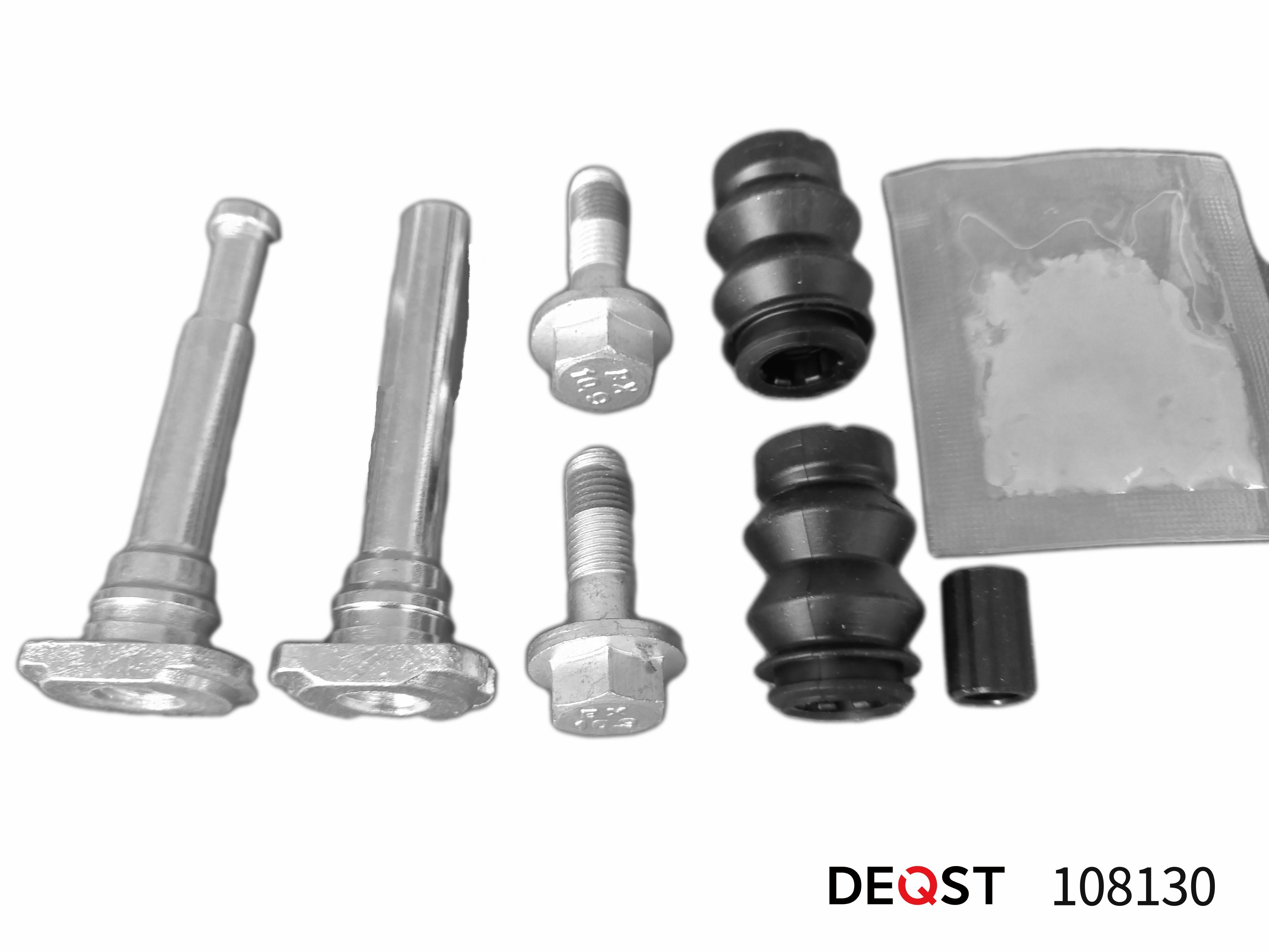 Ремкомплект направляющих суппорта перед Transit 06~ (115,140,155 л/с)/MB Sprinter,Crafter 06> зад DEQST 108130