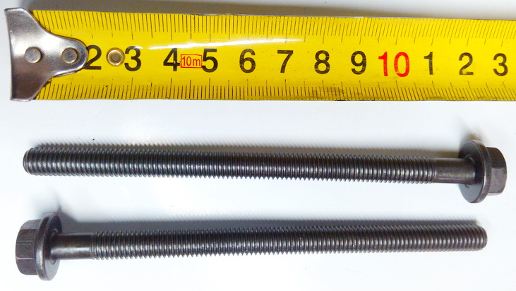 Болт ГБЦ (малый, на машине 8шт) (JMC) Boxer/Jumper 06->2.2/Transit (за 1шт) FORD JMC 1102676