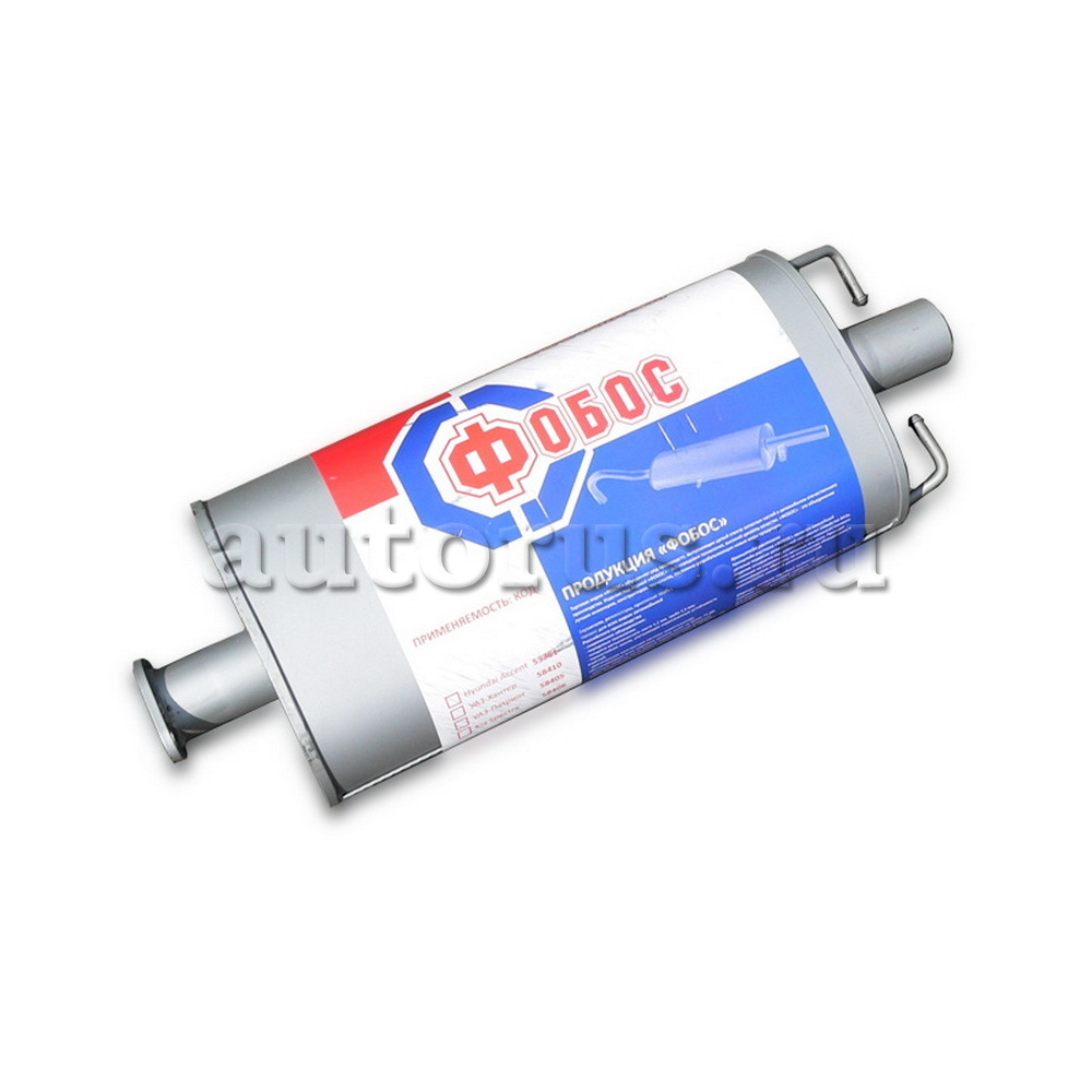 Глушитель (средняя часть) Transit 2.2 (85л.с)/2.4 (115/140л.с) с 06~ FOBOS 30370