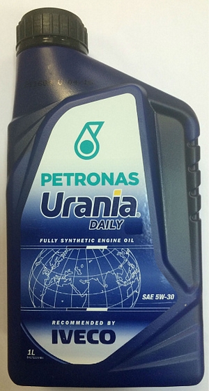 Масло моторное 1л URANIA DAILY синт. 5W30  13451619