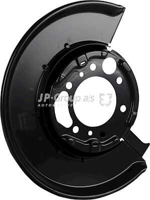 Кожух тормозного диска заднего R MB 2/3/4T-Sprinter/VW LT II 28-46 95->2006 JP GROUP 1364302880