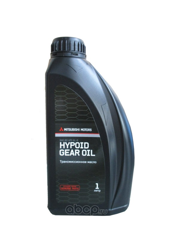 Масло трансмиссионное 1л. Mitsubishi 80W GL5 Hypoid Gear Oil MZ320282