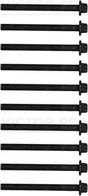 Болт ГБЦ к-кт 10шт. (M12x132) Laguna/Master III 2.2/2.3/2.5DCi 00> VICTOR REINZ 143223101