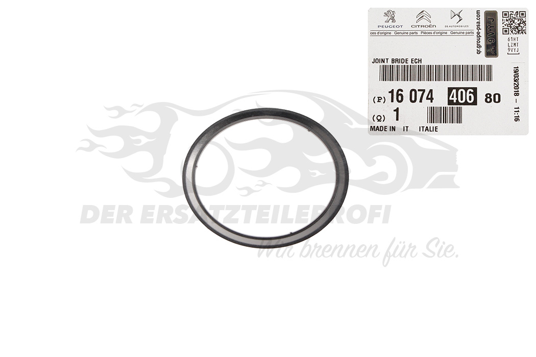 Прокладка глушителя E5 Ducato(250)/Boxer 3/Jumper 3 CITROEN/PEUGEOT 1607440680