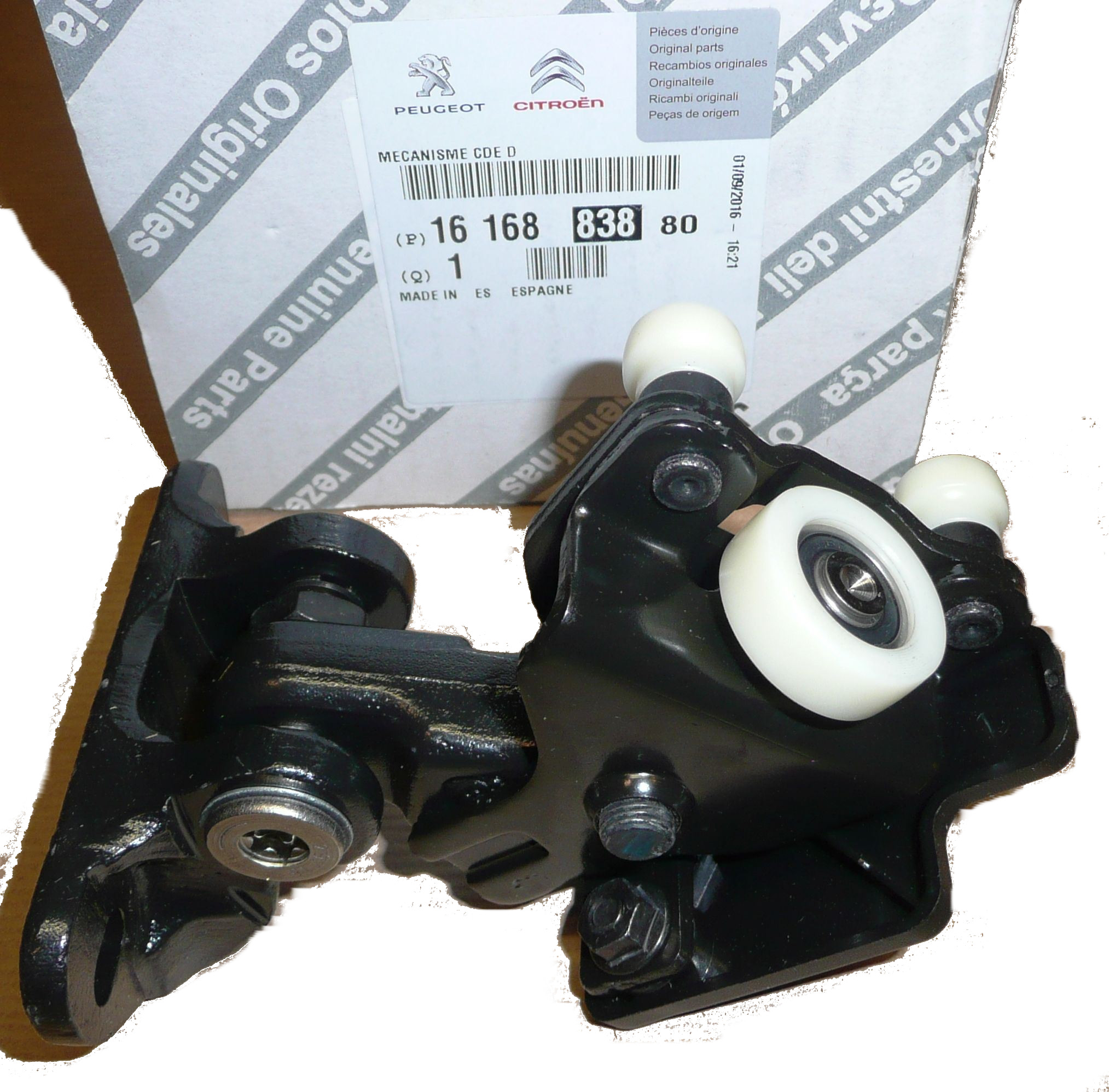 Ролик двери сдвижной (средний/центральный) в сборе Boxer 3/Ducato (250,290) усиленный CITROEN/PEUGEOT 1616883880