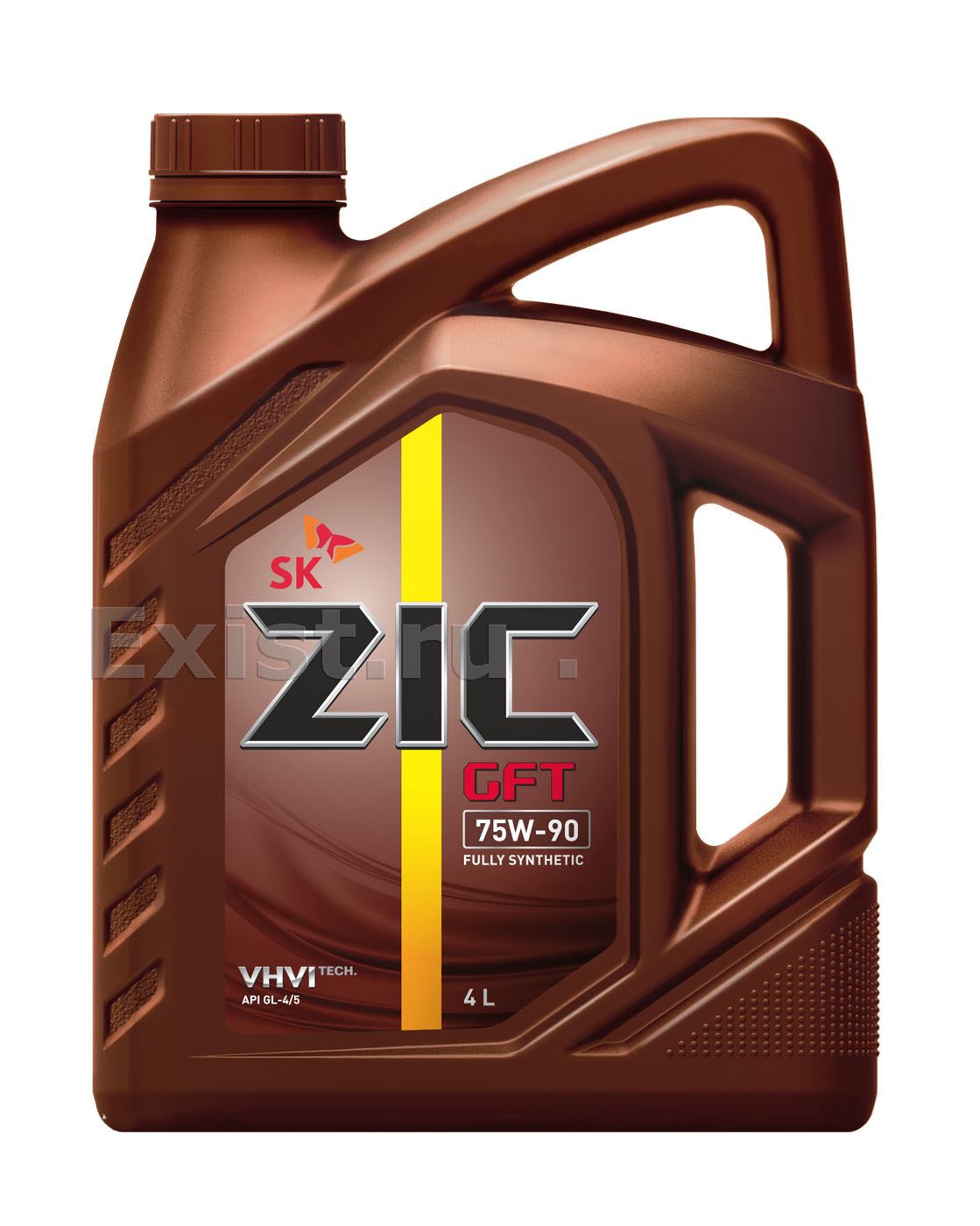 Масло трансмиссионное синтетическое ZIC 75W90 4л 162629