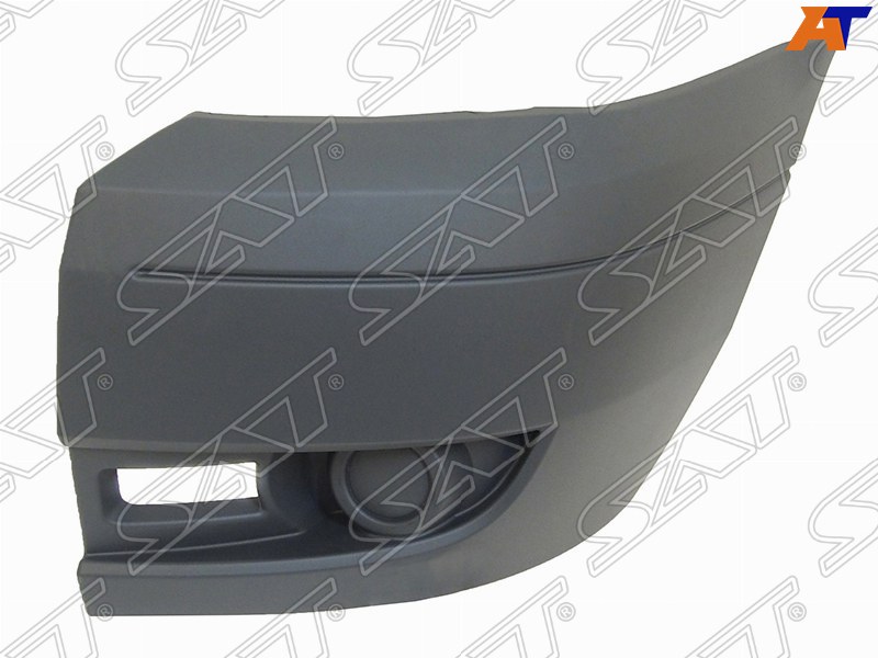 Бампер передний левый под птф Transit 06- SAT STFDR7000M2