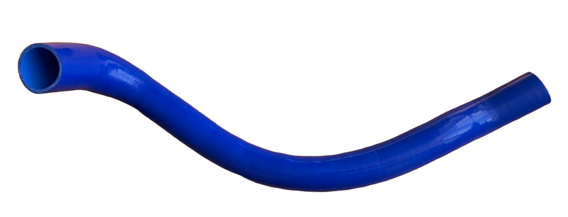 Патрубок интеркулера левый длинный синий силикон Transit 2,2 06-11 передний привод  CARUM 170950210