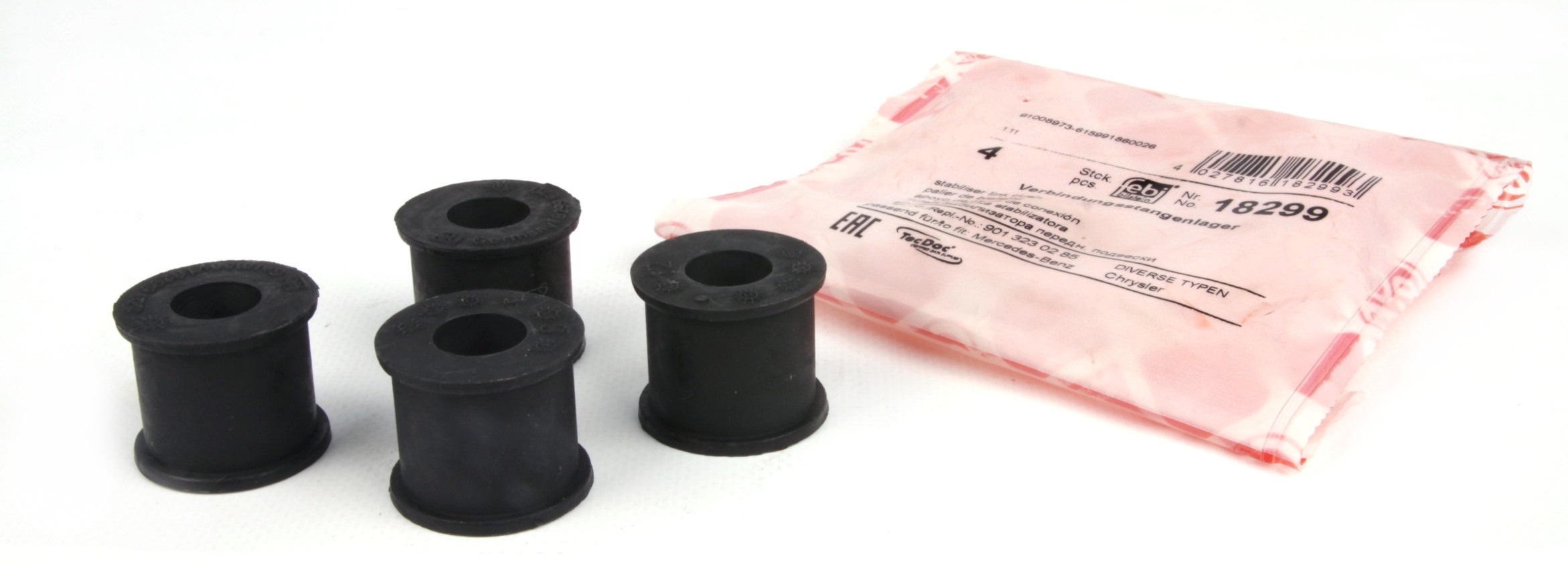 Втулка стойки стабилизатора переднего d=13.5 Sprinter 95/Crafter 97 FEBI 18299