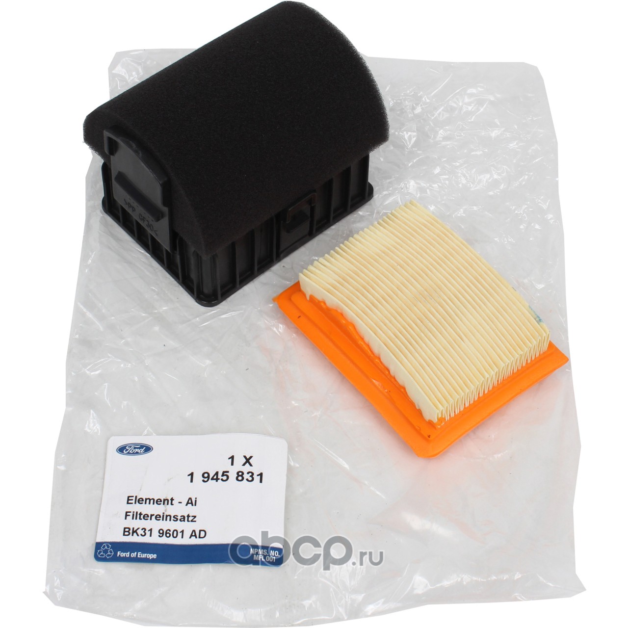 Фильтр воздушный маленький (снега) Transit 2.2 14- FORD 1945831