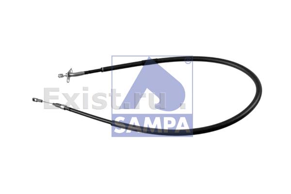 Трос ручного тормоза зад правый VW LT 46/MB Sprinter 95>06 Classic SAMPA 200291