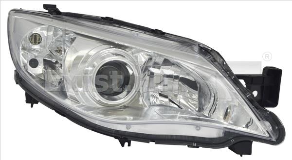 Фара электрическая электрокорректор хромированный отражатель правая Subaru Impreza 08-11 TYC 2015917052