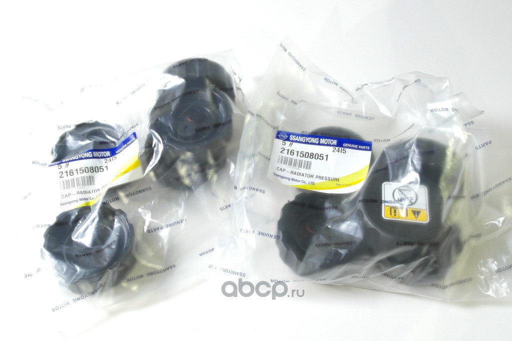 Крышка (пробка) расширительного бачка (пластик) SsangYong Actyon (10-) (D20) АКПП 2161508051