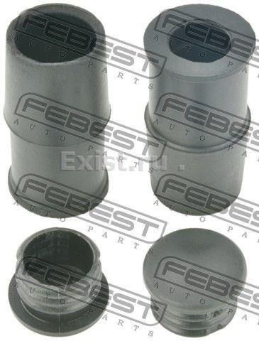 Пыльник втулки направляющей суппорта тормозного перед Ford Fiesta/Focus/Fusion/Mondeo/Escort 1.0-1.8 FEBEST 2173FOC