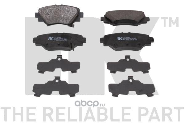 Колодки тормозные задние дисковые Mazda 3 13- NK 223262