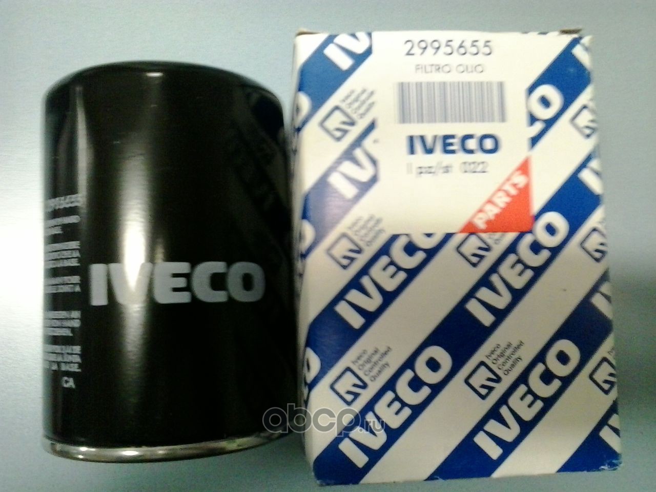 Фильтр масляный Ducato 3,0 JTD RUS 08->(250) 06- /Daily/Boxer/Jumper 3.0HDi 06> IVECO 2995655