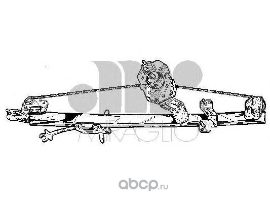 Стеклоподъемник ручной (механический) правый Jumper (1994-2001) MIRAGLIO 30181