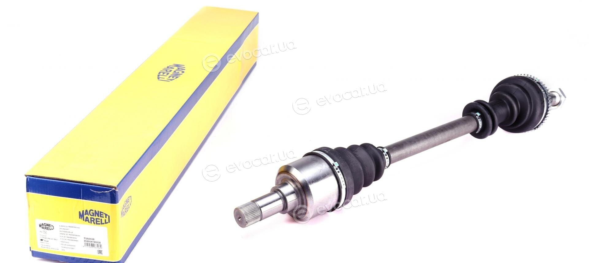 Вал приводной (полуось) левый перед Ducato/Boxer2.0-2.5D/TD MG5 94> MAGNETI MARELLI 302004190031