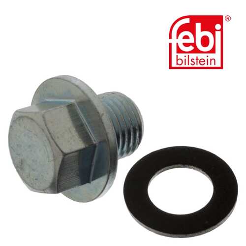 Пробка маслосливного отверстия с кольцом Daihatsu/Toyota/Lexus all 87> FEBI 30264