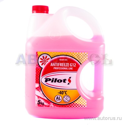 Антифриз Red Line 40 красный (5кг) PILOT 3207