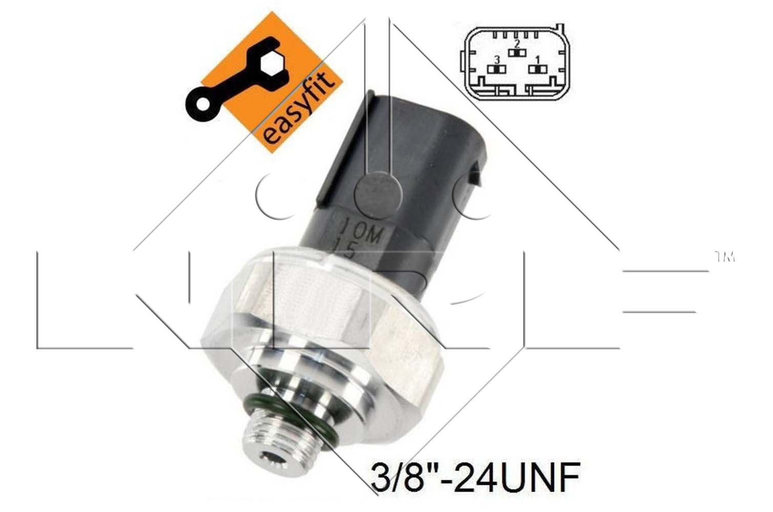 Датчик давления кондиционера MB Sprinter/Smart 07> NRF 38953