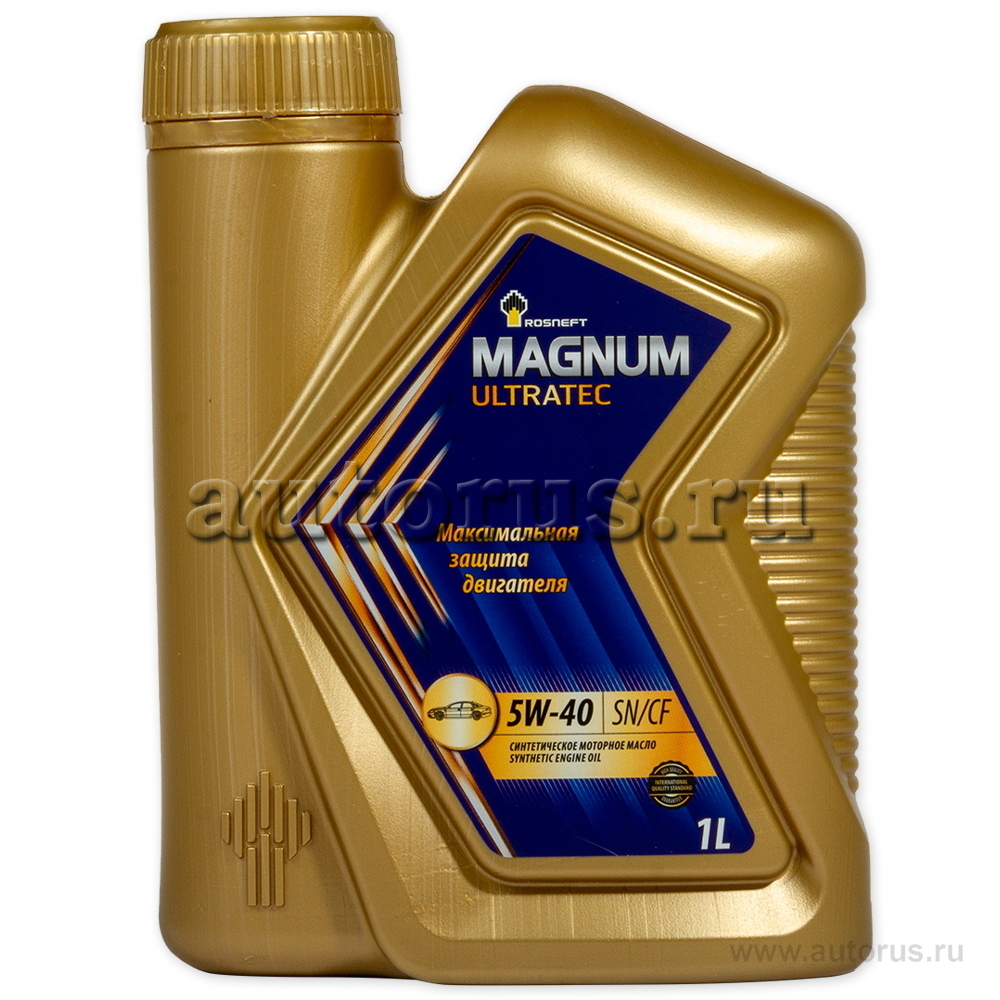 Масло моторное синтетическое Magnum Ultratec 5W-40  1 л Роснефть 40815432