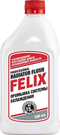 Промывка системы охлаждения FELIX, флакон 0,5л  411040014