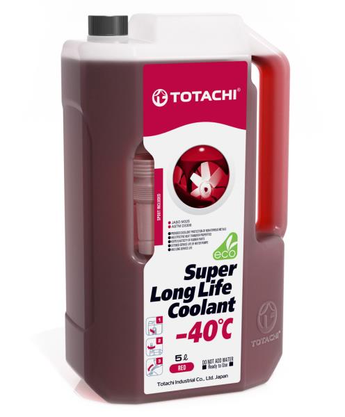 Антифриз красный 5л Super Long Life Coolant -40C  TOTACHI 41805