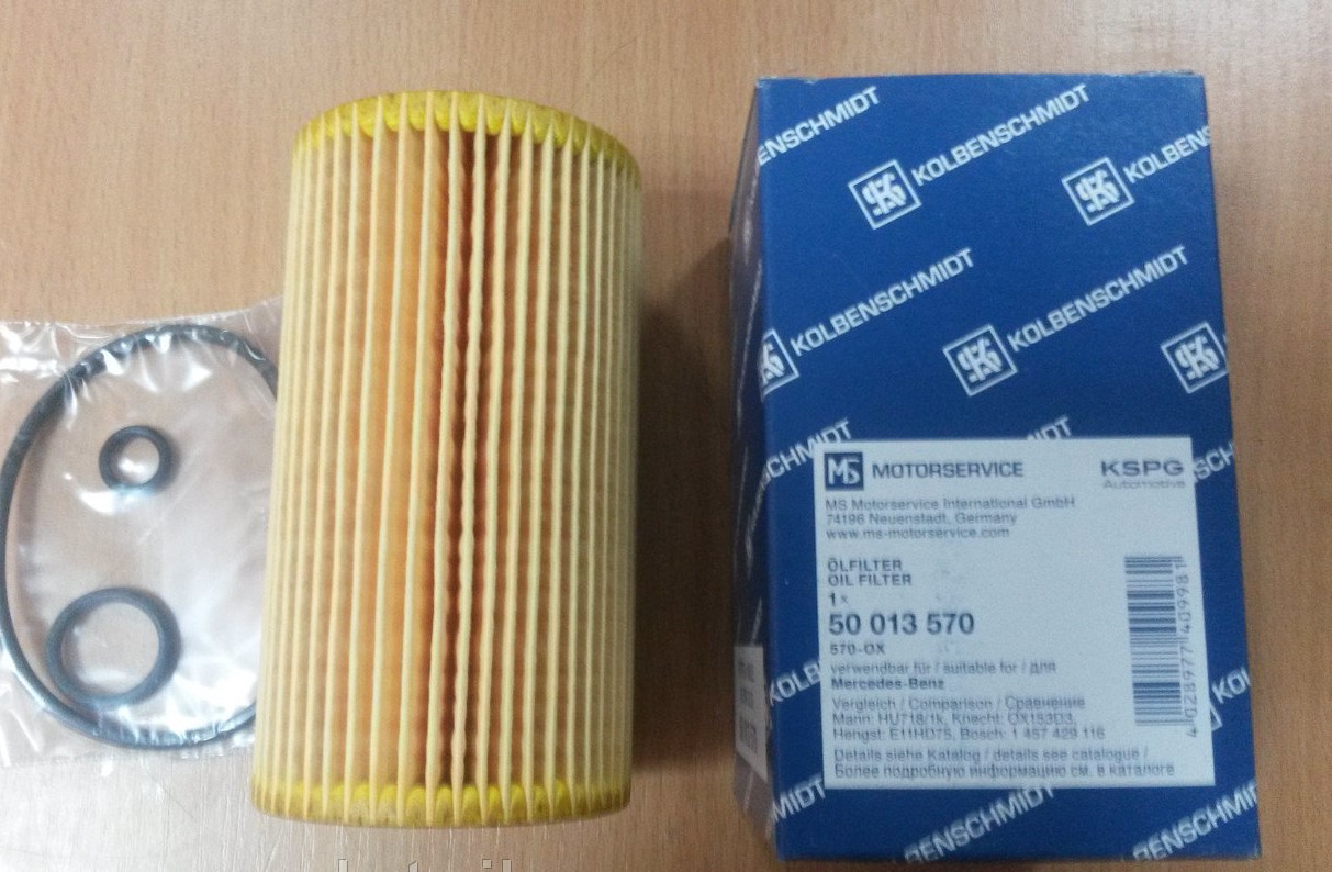 Фильтр масляный MB Sprinter OM611/612/646 W901-W906 KOLBENSCHMIDT 50013570