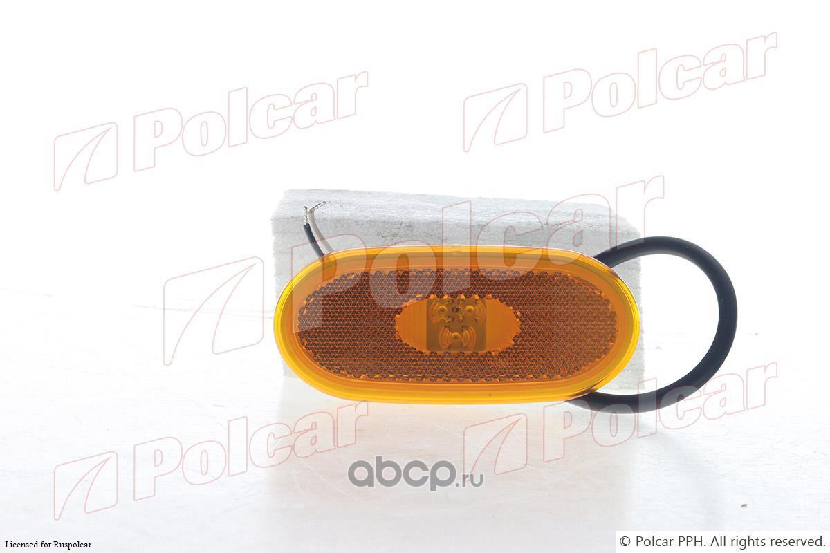 Повторитель поворота передний желтый левый/правый (фонарь габаритный) VW Crafter/MB Sprinter 2013- POLCAR 5065199E