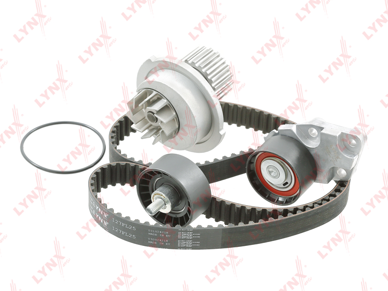 Комплект ремня ГРМ с помпой (16V) Chevrolet Aveo/Cruze/Lacetti 1.4/1.6 05> LYNXAUTO PW1171