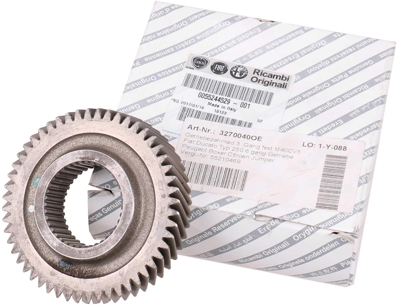 Шестерня 3-й передачи Ducato (250)/RUS КПП E222 M38 PSA FIAT 55210469