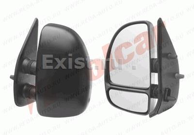 Зеркало внешнее правое сферический, механическое Jumper/Ducato 244 ( Елабуга)/Boxer 2002> POLKAR 5702522M