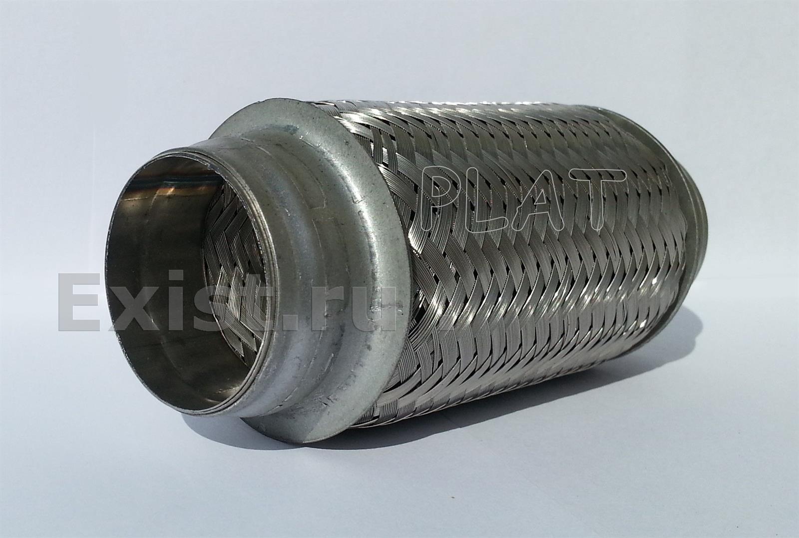 Гофра глушителя трехслойная с внутренней оплеткой (64*200мм) ГАЗель Хантер/Патриот EDEX 64200