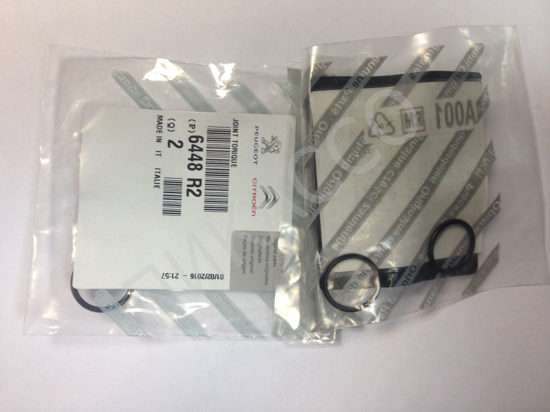 Кольцо уплотнительное радиатора отопителя Ducato (250)/Boxer 3/Jumper 3 06-> CITROEN/PEUGEOT 6448R2